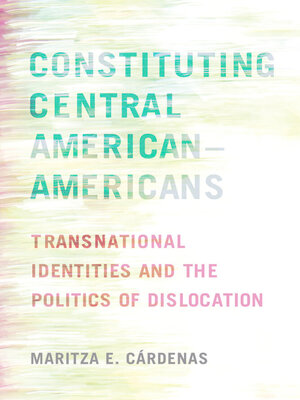 cover image of Constituting Central American–Americans